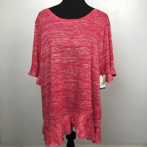 Terra & Sky Tops - NWT Terra &Sky Peplum Style Plus Size Blouse